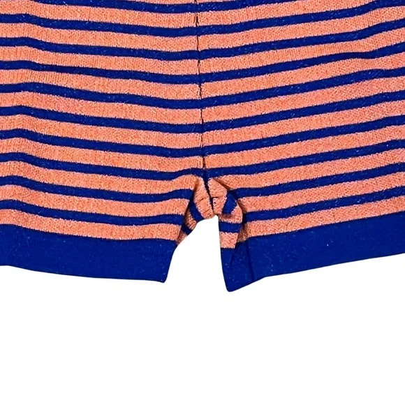 De Lovest Striped Blue and Orange Romper - Picture 3 of 4